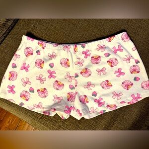 Strawberry Shortcake & Bows Pajama Shorts
